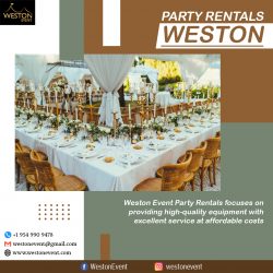 Party Rentals Weston