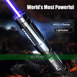 High Tech 30000mW 445nm Strong Powerful Laser Pointer Blue Burning Light with Laser Sword GIFT S ...