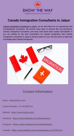 Best Canada Immigration Consultants in Jaipur