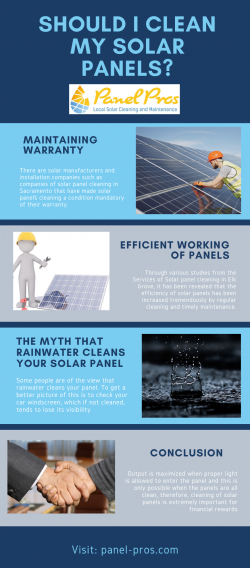 Should I Clean My Solar Panels?