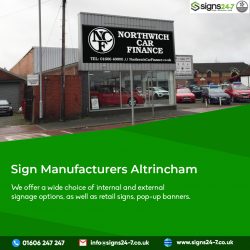 Sign Manufacturers Altrincham