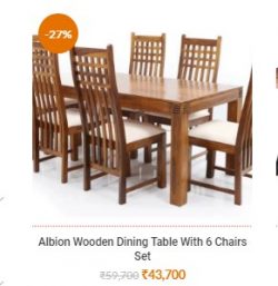 Wooden Dining Set