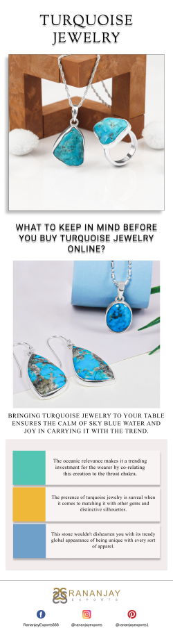 What to Keep in Mind Before You Buy Turquoise Jewelry Online?