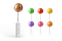 APP Controlled Bluetooth Rechargeable Musical Lollipop Package With Replacement Heads