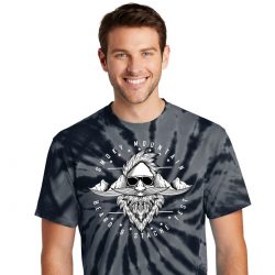 SMOKY MOUNTAIN BEARD & STACHE FEST – TIE DYED T-SHIRT