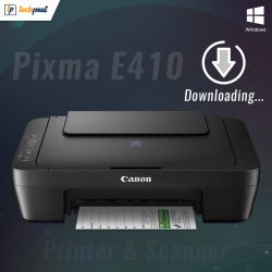 Canon Pixma E410 Driver Download for Printer & Scanner on Windows PC