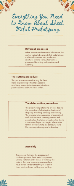 Everything You Need to Know About Sheet Metal Prototyping