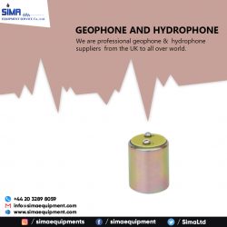 geophone and hydrophone