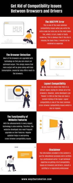 Get Rid of Compatibility Issues Between Browsers and Drivers