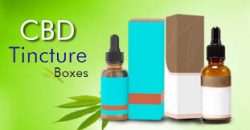 Get Custom Printed CBD Tincture Boxes at wholesale