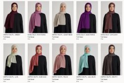 Plain Chiffon Shawls