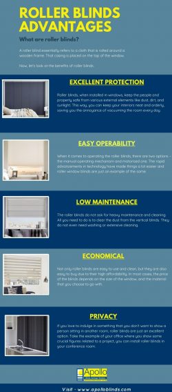 Roller Blinds Advantages