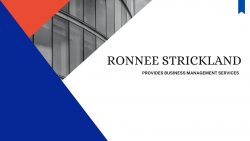 Ronnee Strickland | Provides Business Management Services