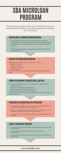 SBA Microloan Program