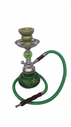 Green Crystal Ball Small Hookah