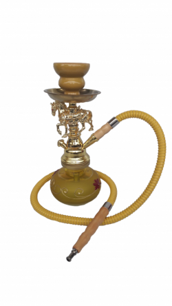 Gold Stallion Small Hookah