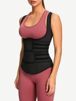 Wholesale Latex Vest Shaper Double Belts With Zipper High-Compression – Waist Dear