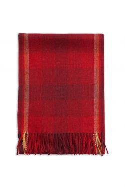 Prix Red Baby Alpaca Scarf