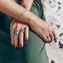 Awesome Handmade Moonstone Ring at Wholesale Prices