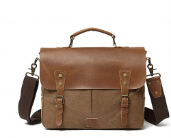 New Canvas Casual Vintage Messenger Bag-bosidu