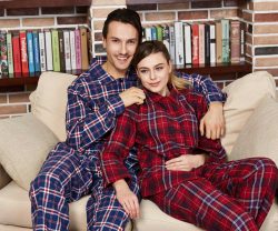 Mens And Womens Organic Cotton Pajama Set