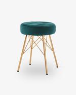 Seatac Round Upholstered Vanity Stool