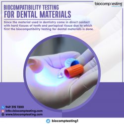 Biocompatibility Testing For Dental Materials