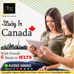 Canada Study Visa Overall 6 bands in IELTS