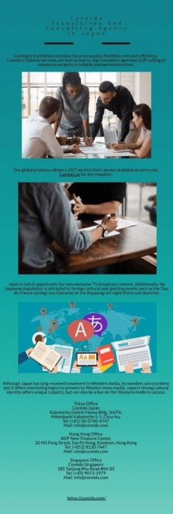 Coreido Translation and Consulting Agency in Japan