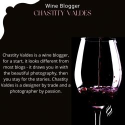 Chastity Valdes – An American Wine Blogger