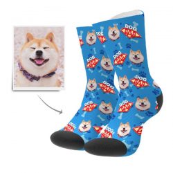 Hund Vater Personalisierte Gesicht Socken Bedrucken Mit Foto Hundesocken