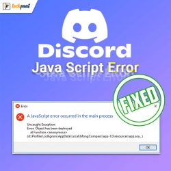 How to Fix the ‘A JavaScript Error Occurred in the Main Process’ Error in Discord {SOLVED}