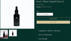 Lion’s Mane Liquid Extract