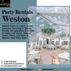 Party Rentals Weston