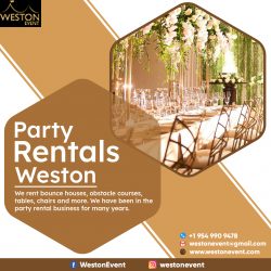 Party Rentals Weston