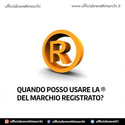 Quando posso usare la ® del marchio registrato?