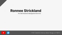 Ronnee Strickland | Expert of Business Management