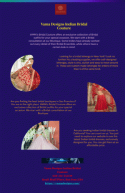 Vama Designs Indian Bridal Couture