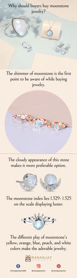 Why should buyers buy moonstone jewelry?