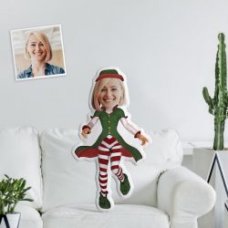 Mon Coussin De Visage Coussin Minime Personnalisé Cadeaux De Noël Drôles