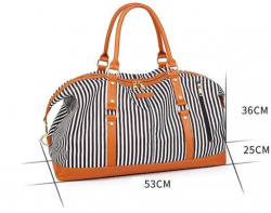 Unisex Large Capacity Classic Duffle Bag-bosidu