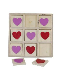 Wooden Love Nine Square Grid