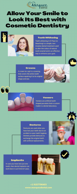 Allow Your Smile to Look Its Best with Cosmetic Dentistry