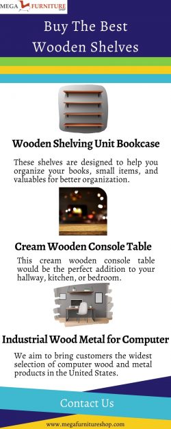 Buy The Best Wooden Shelves