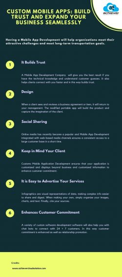 Custom Mobile Application Development: Build Confidence and Increase Your Business Continuously