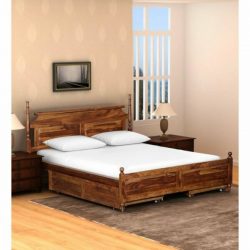 Find Sheesham Wood Bed Online Now