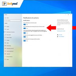 How to Change Notification Settings in Windows 10 PC