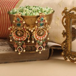 Indian earrings silver