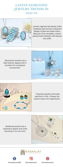 Latest Gemstone Jewelry Trends in 2021-22