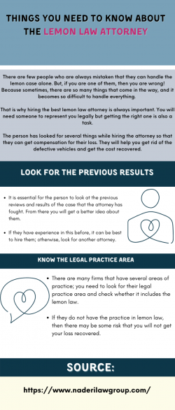 Why hiring the best lemon law attorney